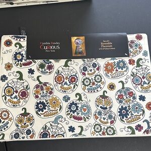 Cynthia Rowley curious New York set of 4 reversible placemats